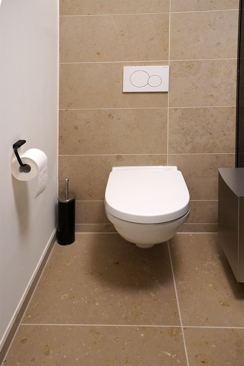WC-Anlage im Bürobereich