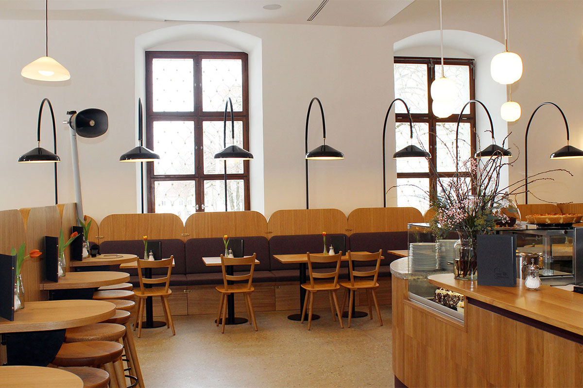 Blick ins Klostercafé Blick ins Klostercafé