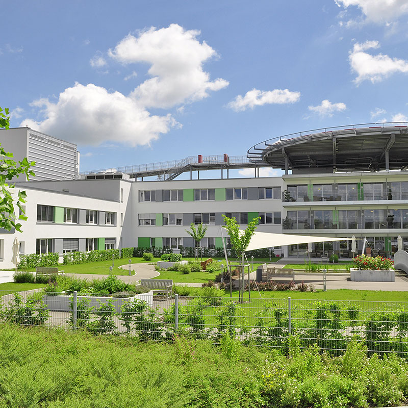 KKH Ehingen, Neubau / Bebauung Schafmarktsportplatz